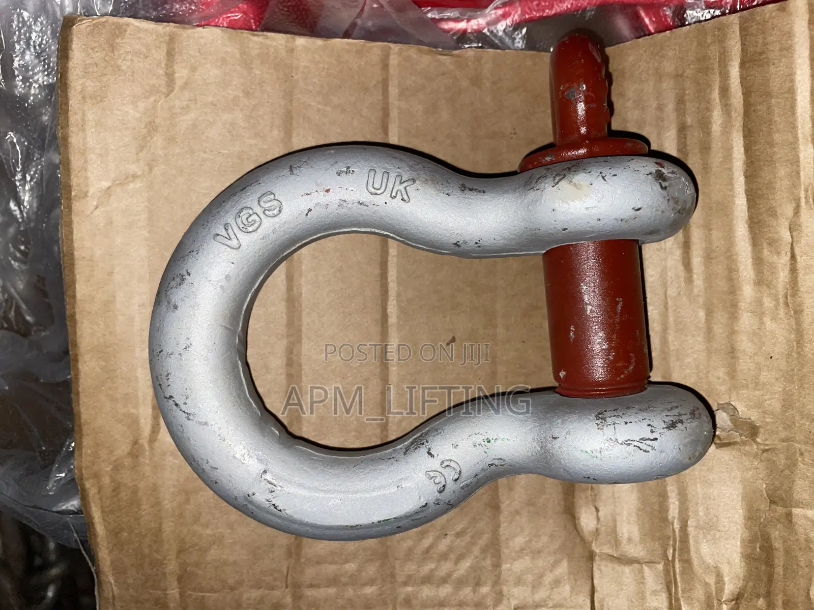 1”(8-1/2t) Crosby Bow Screw Shackles