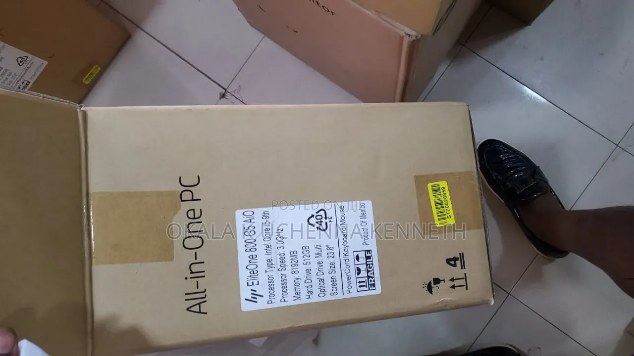 New Desktop Computer HP EliteOne 800 G6 8GB Intel Core i5 HDD+SSD 512GB