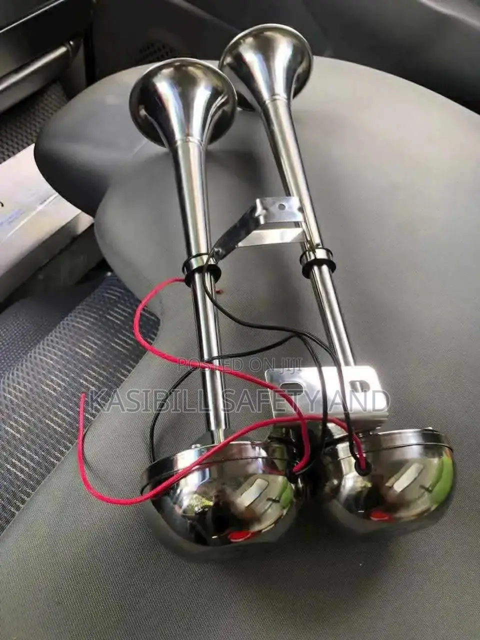 Dual Trumpet Stainless Steel Electric