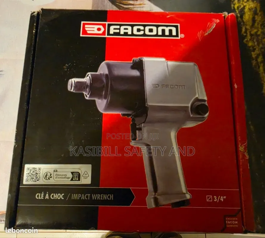 Facom Nk.1101e 3/4" Pneumatic Impact Wrench Set