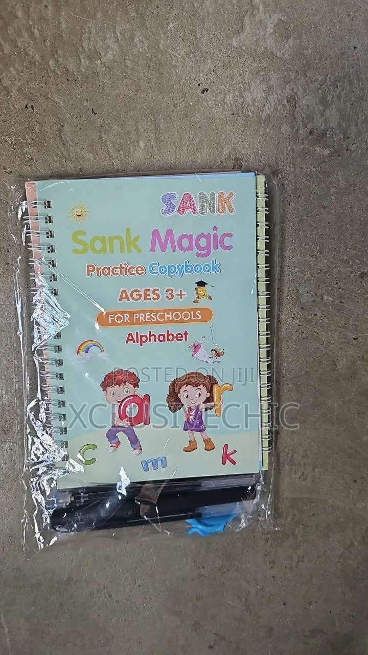 4pcs Calligraphy Booklet - 3years+ for Preschool