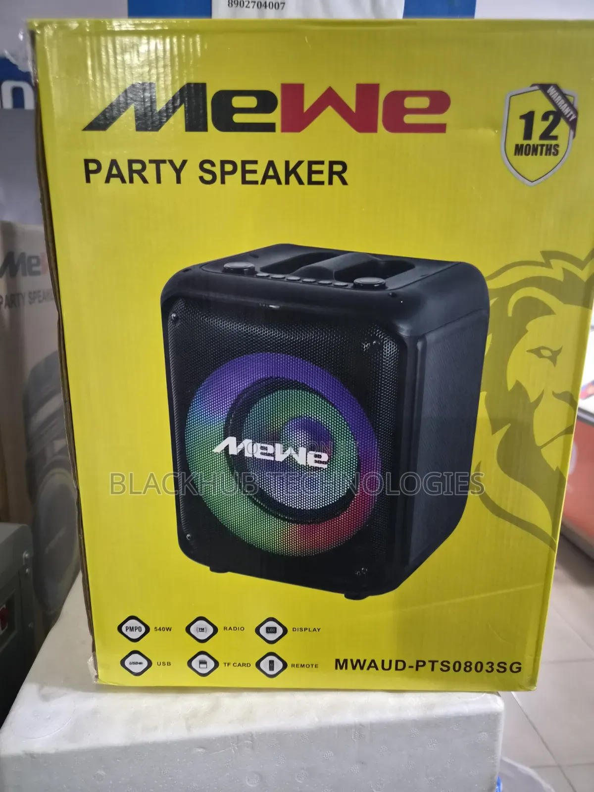 Mewe Party Speaker Mwaud-Pts0803sg 540w