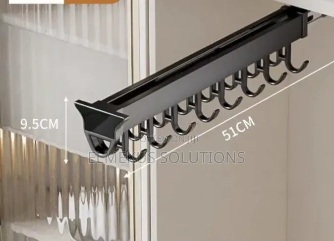 Wardrobe Tie and Belt Rack (Pullout)
