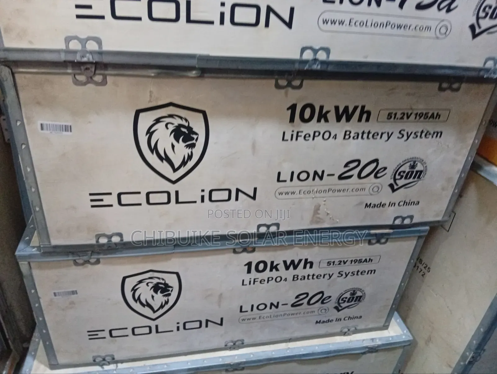 Ecolion Lithium Ion Batteries 10kwh 48v