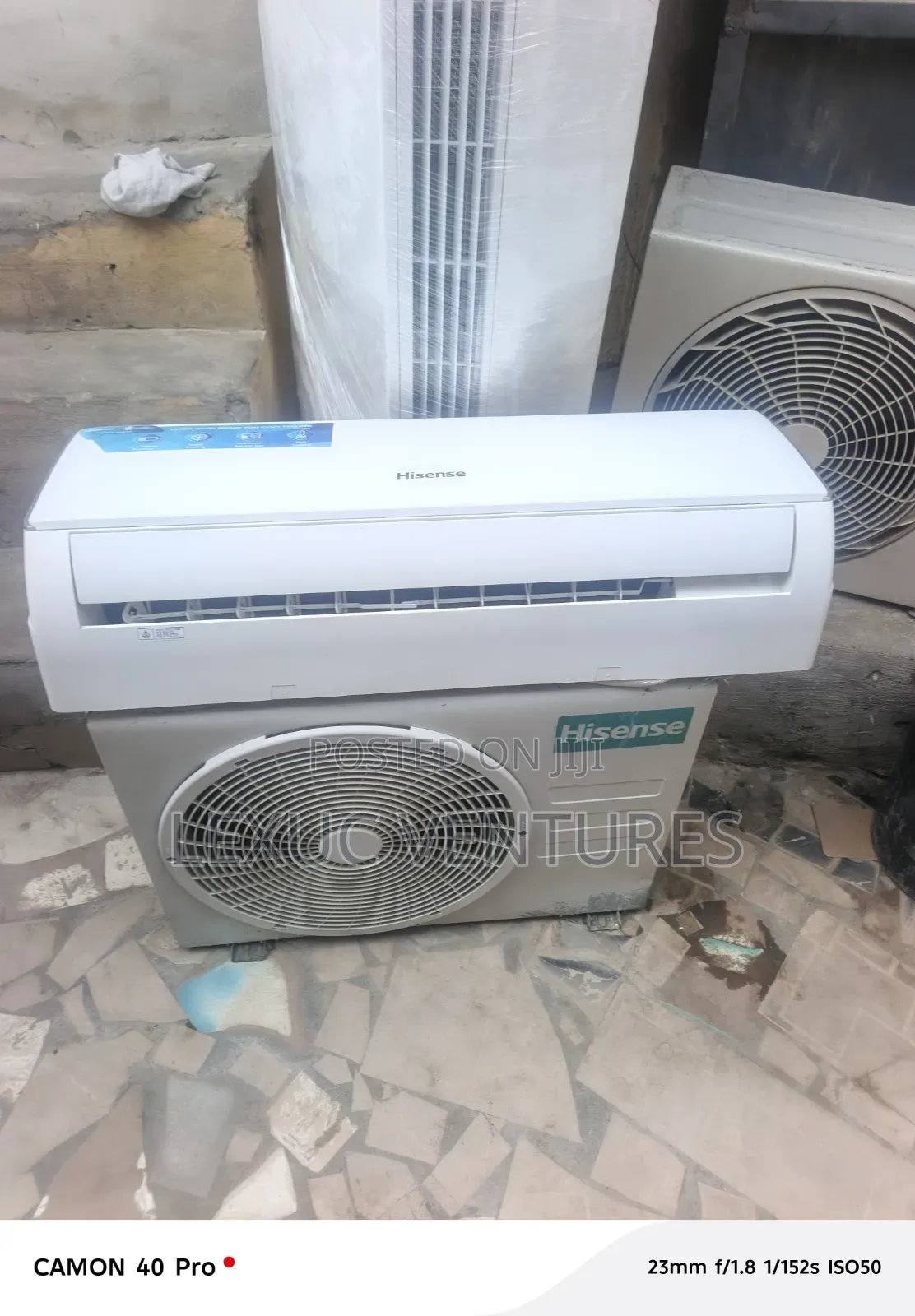 Hisense Split Unit Ac Uk Neatly Used Tested Working 1hp Low Voltage