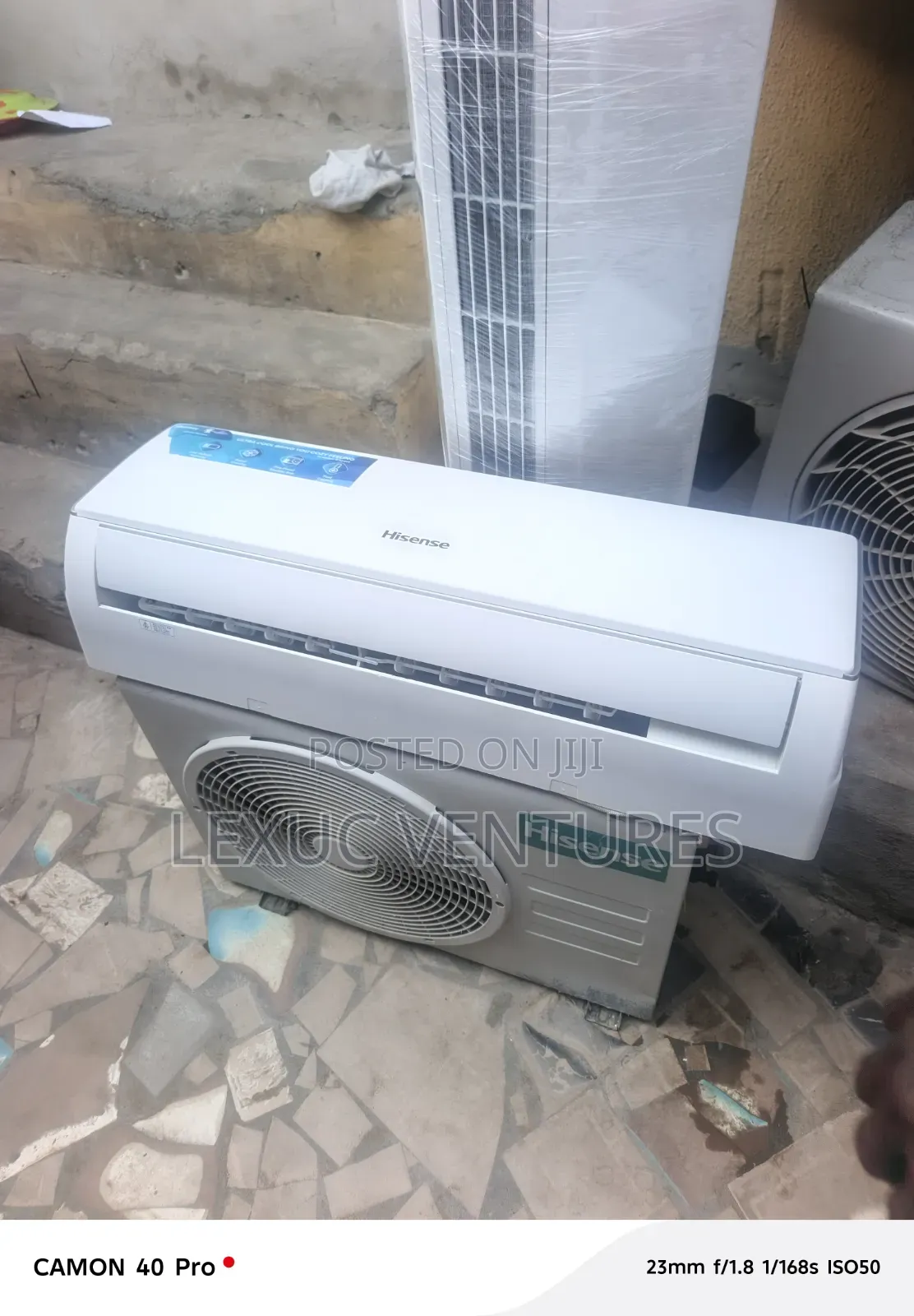 Hisense Split Unit Ac Uk Neatly Used Tested Working 1hp Low Voltage