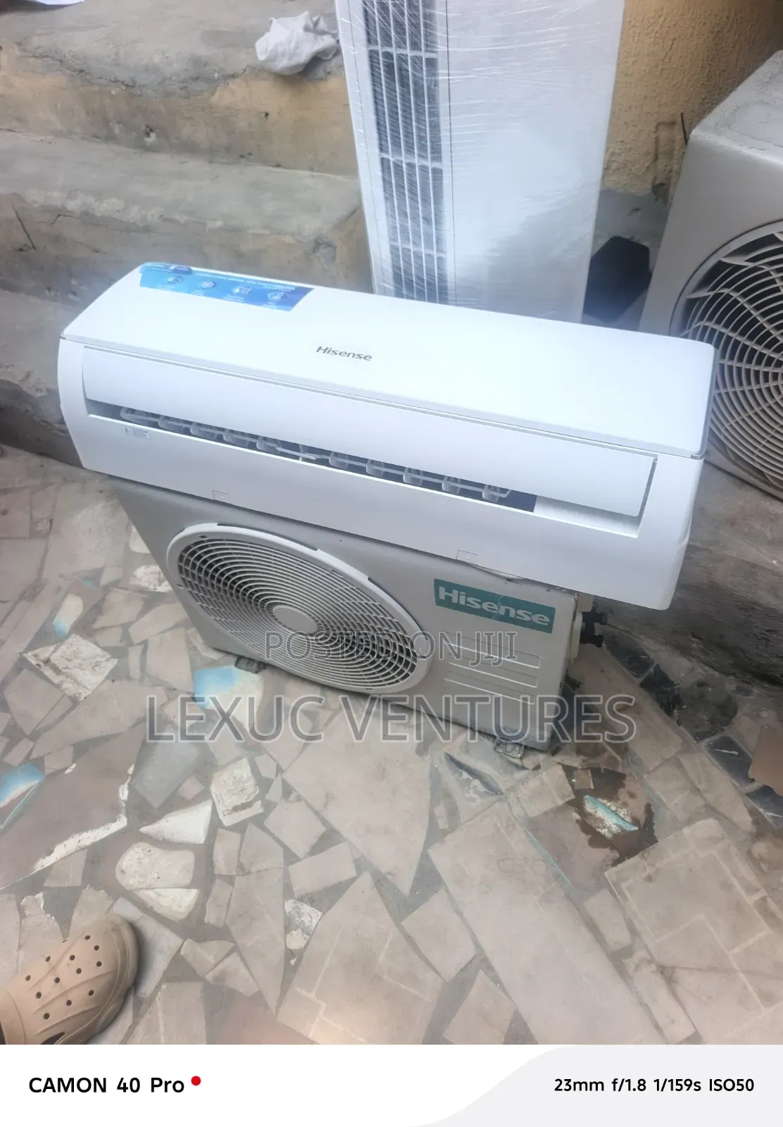 Hisense Split Unit Ac Uk Neatly Used Tested Working 1hp Low Voltage