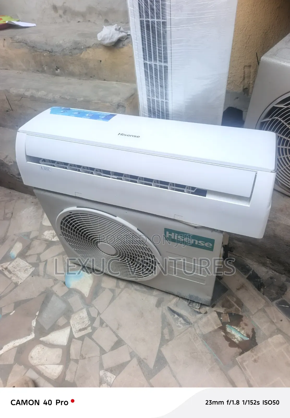 Hisense Split Unit Ac Uk Neatly Used Tested Working 1hp Low Voltage