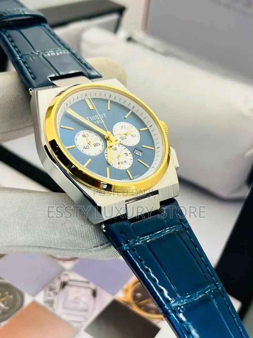 High Quality Tissot Leather Wristwatch