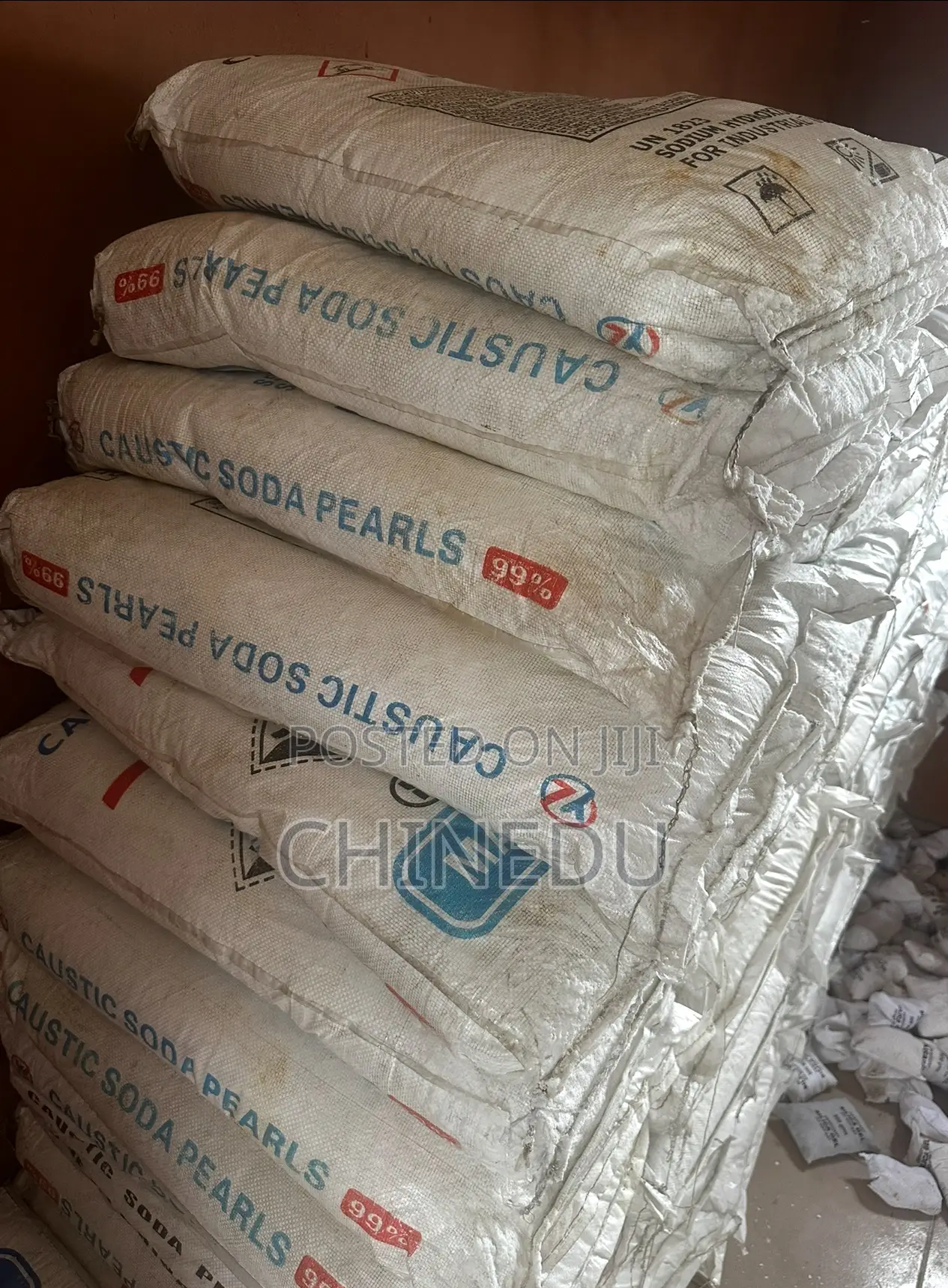Caustic Soda Pearls (Chemical Name: Sodium Hydroxide)