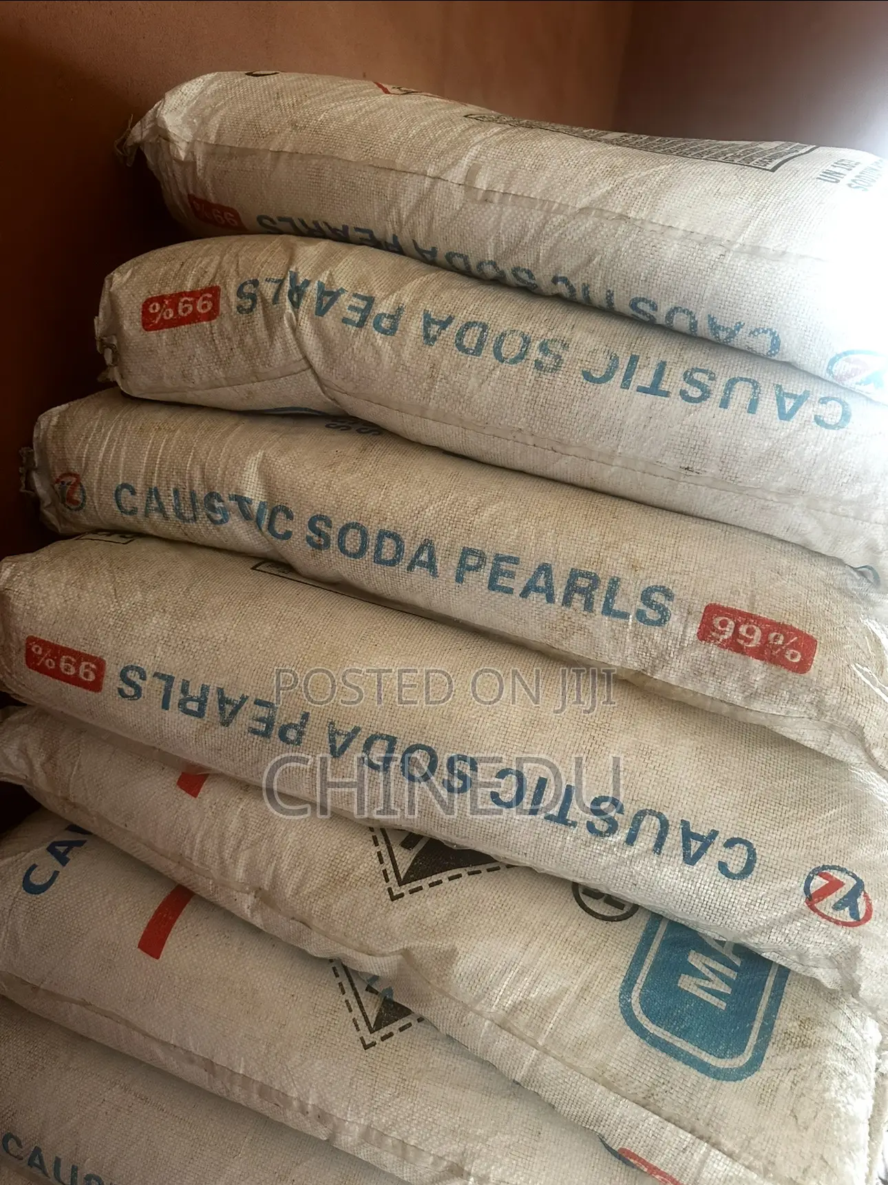 Caustic Soda Pearls (Chemical Name: Sodium Hydroxide)