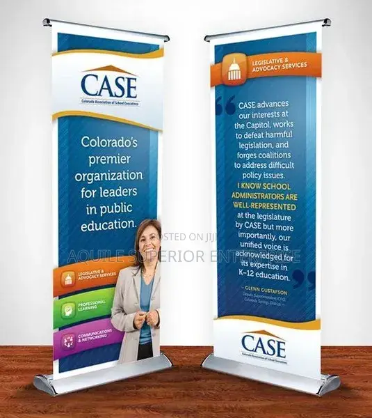 Printed Roll-up Banners (|4x7ft|) Printing Only, Stand Sold Separately