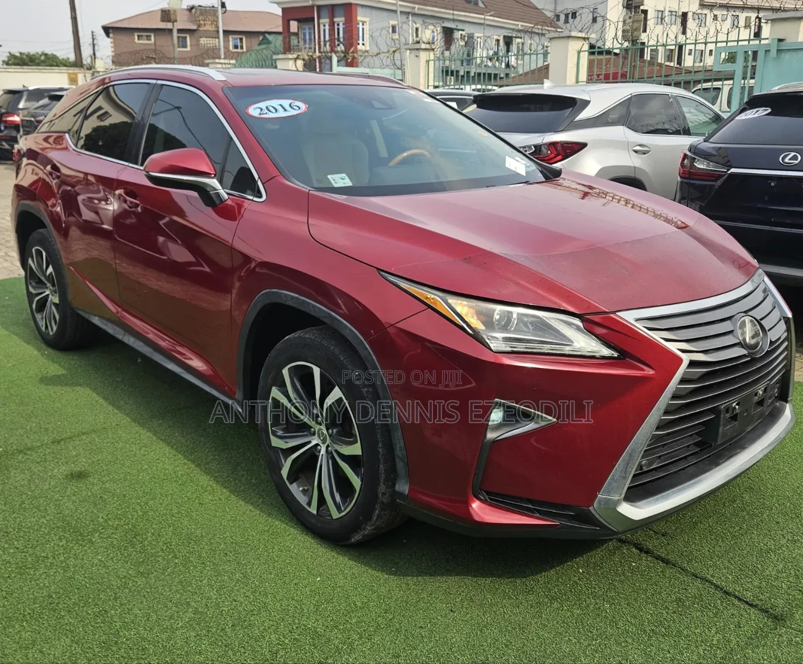 Lexus RX 350 FWD 2016 Red