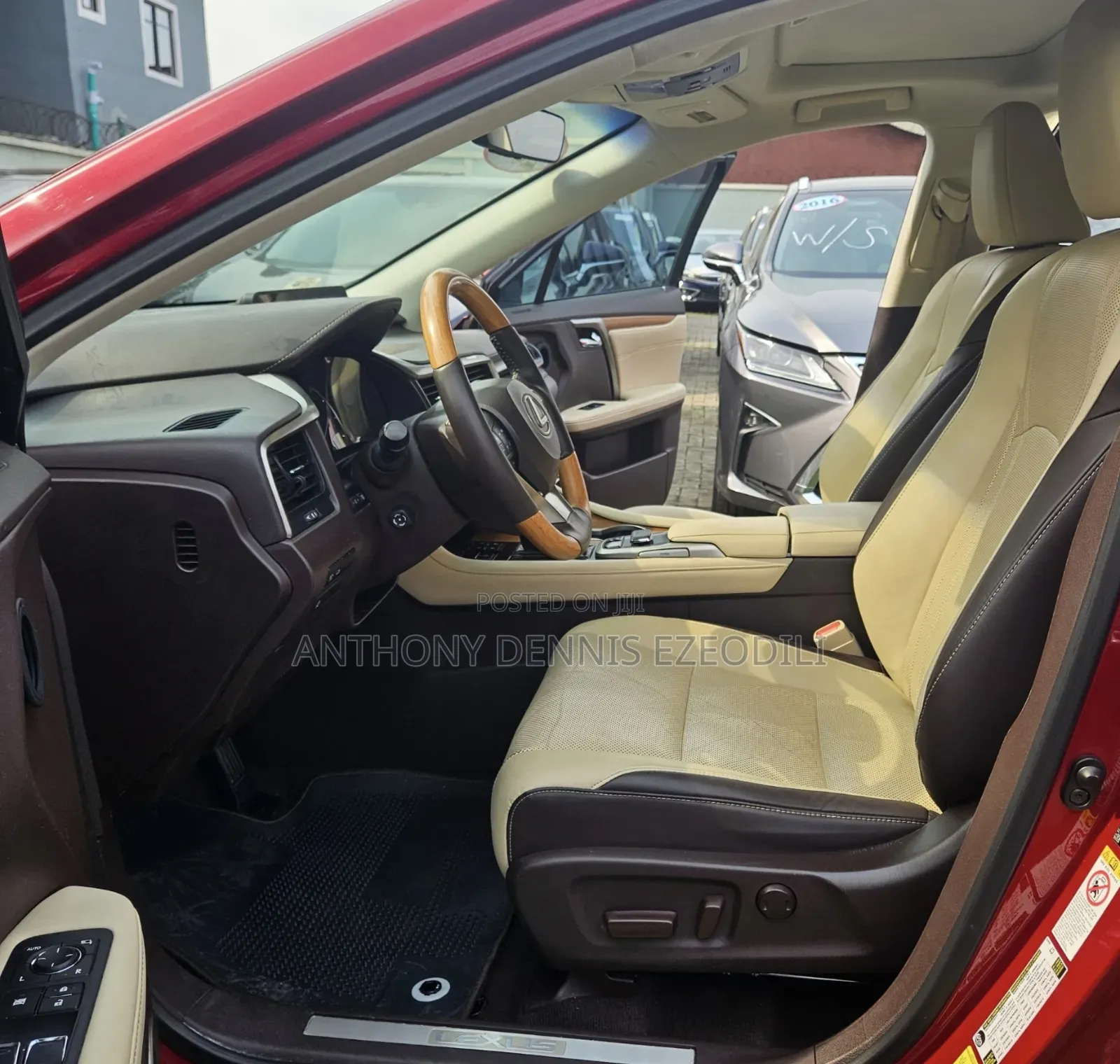 Lexus RX 350 FWD 2016 Red