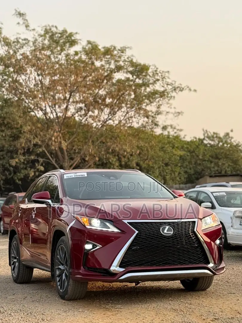 Lexus RX 350 F Sport AWD 2018 Red