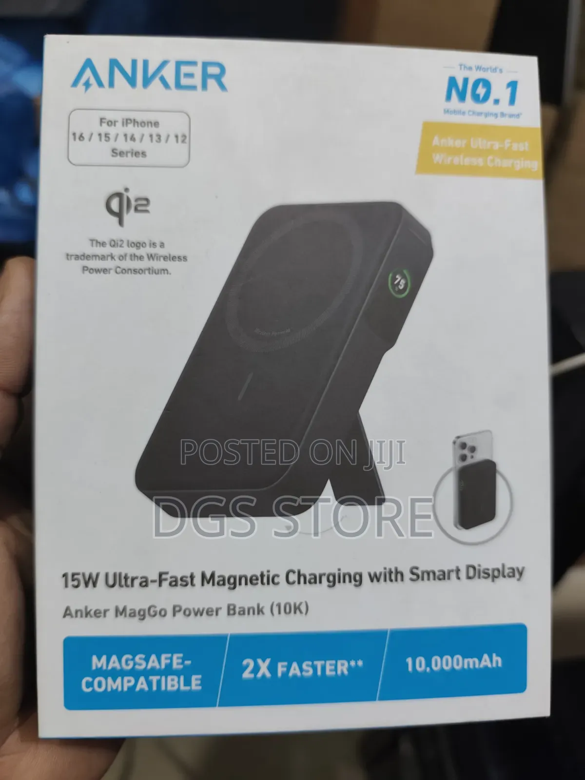 Anker 15w Ultra Maggo Power Bank 
