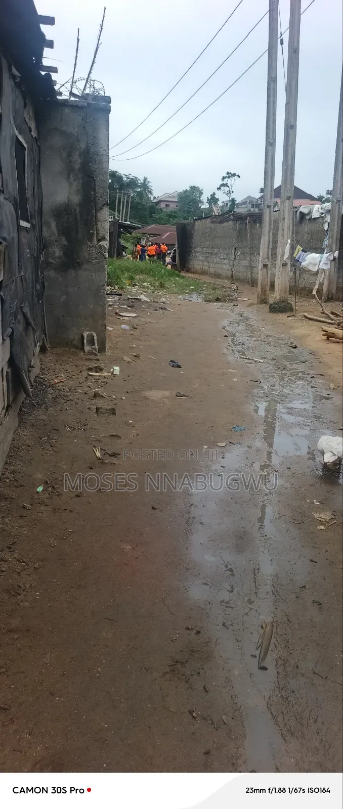 One Plot of Land for Sale in Woji, Gbalajam Axis Close to the Road