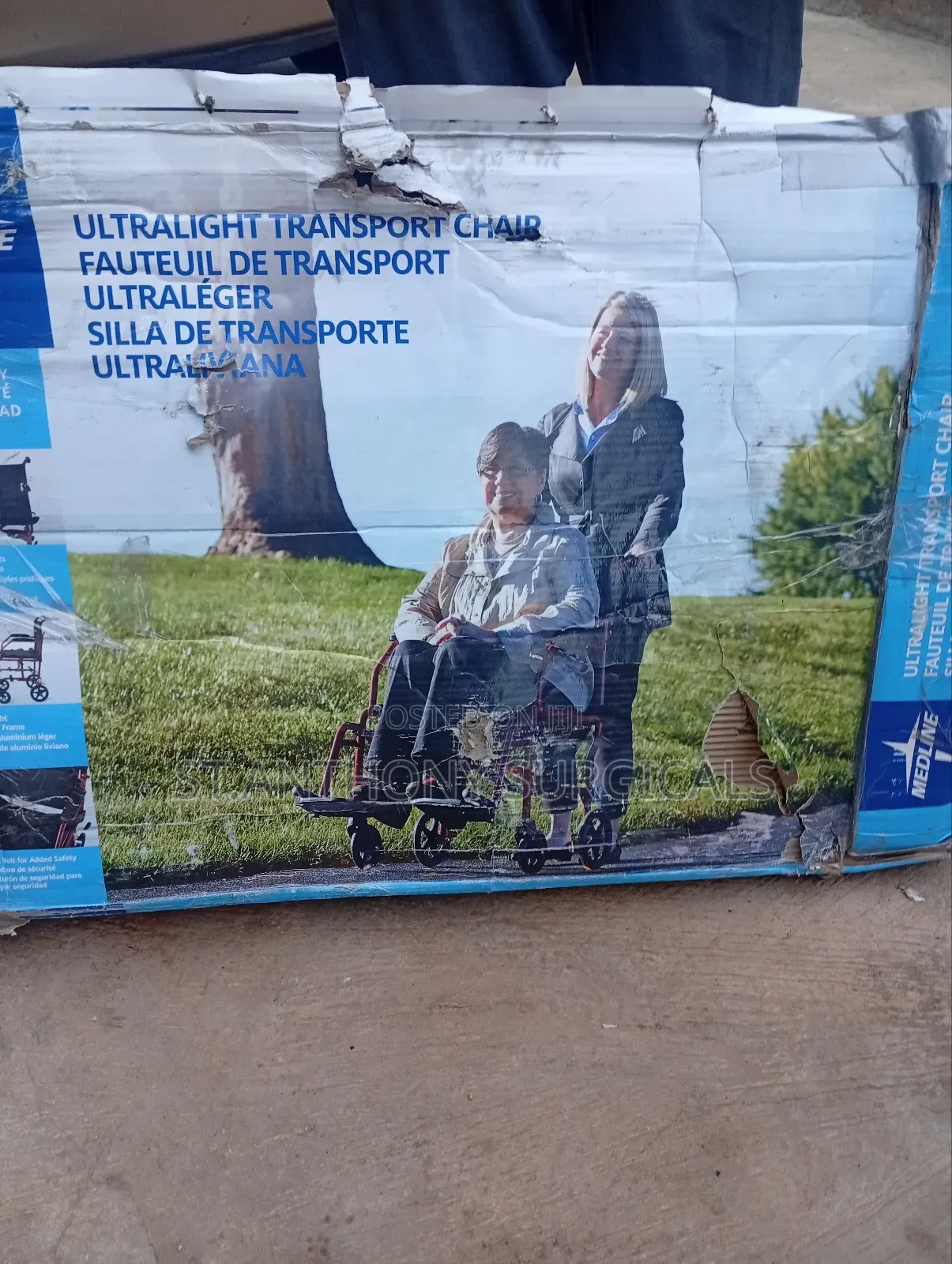 Wheelchair With Small Wheel, Brand New