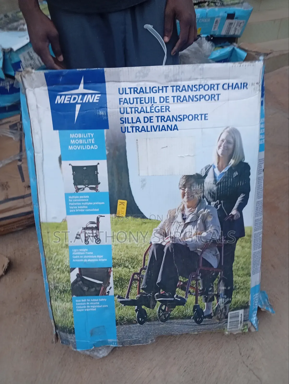 Wheelchair With Small Wheel, Brand New
