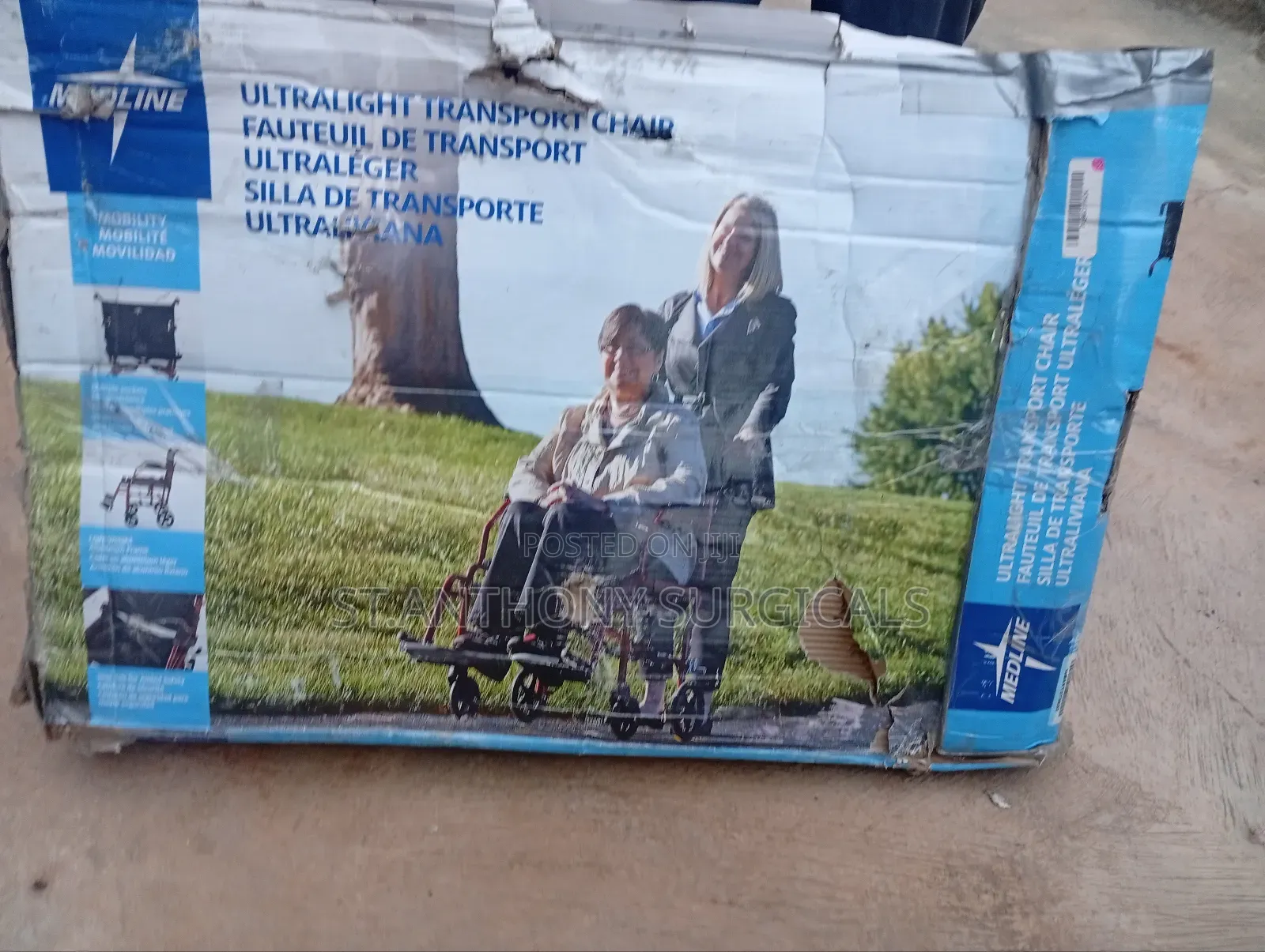 Wheelchair With Small Wheel, Brand New
