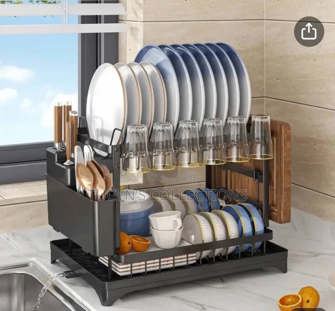 2 Layers Plate Rack