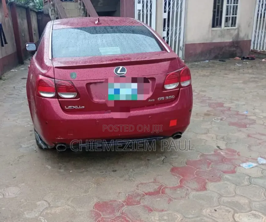 Lexus GS 350 2008 Red