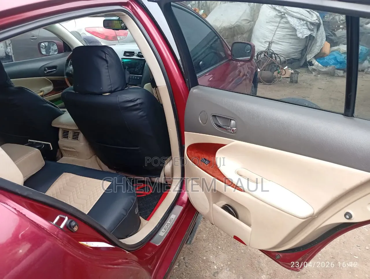 Lexus GS 350 2008 Red