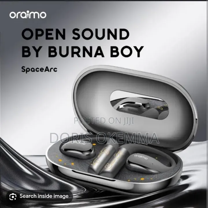 Oraimo Spacearc X Burna Boy (Opn-675) Open-Ear Wireless Earbuds 
