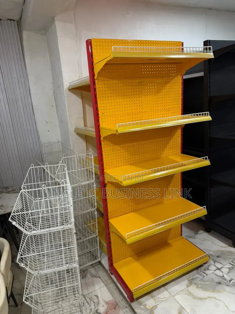 Single Face Supermarket Shelves