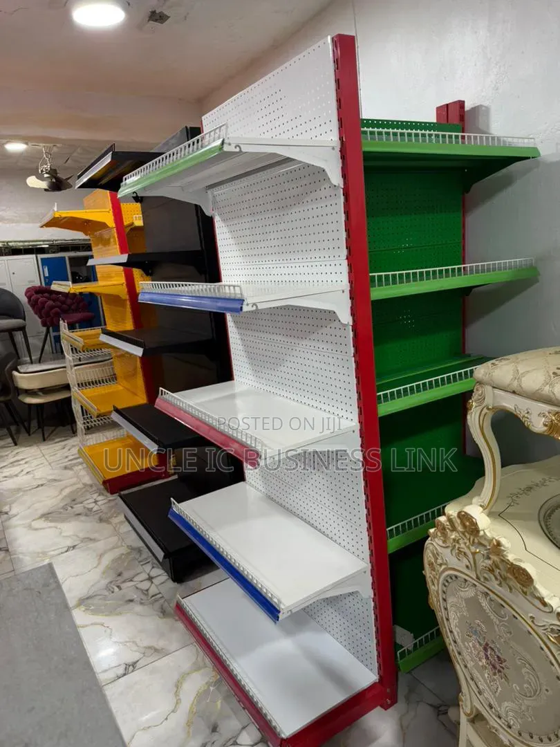 Single Face Supermarket Shelves