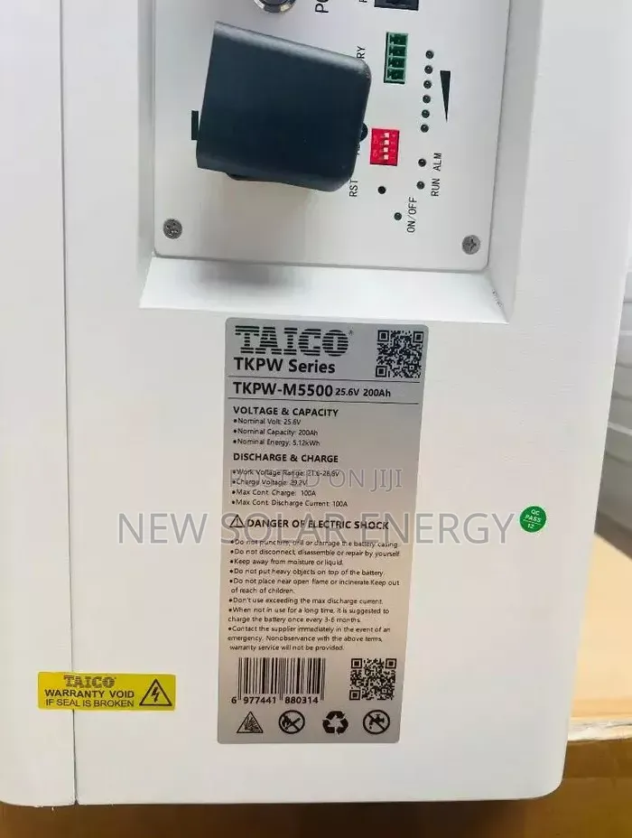 5kwh 24v Taico Lithium Ion Battery