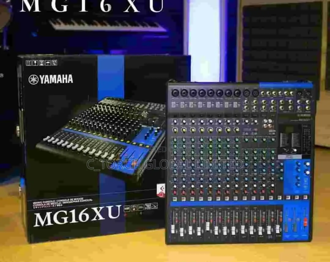 Yamaha Mg16xu, a Professional 16-Channel Analog Mixing