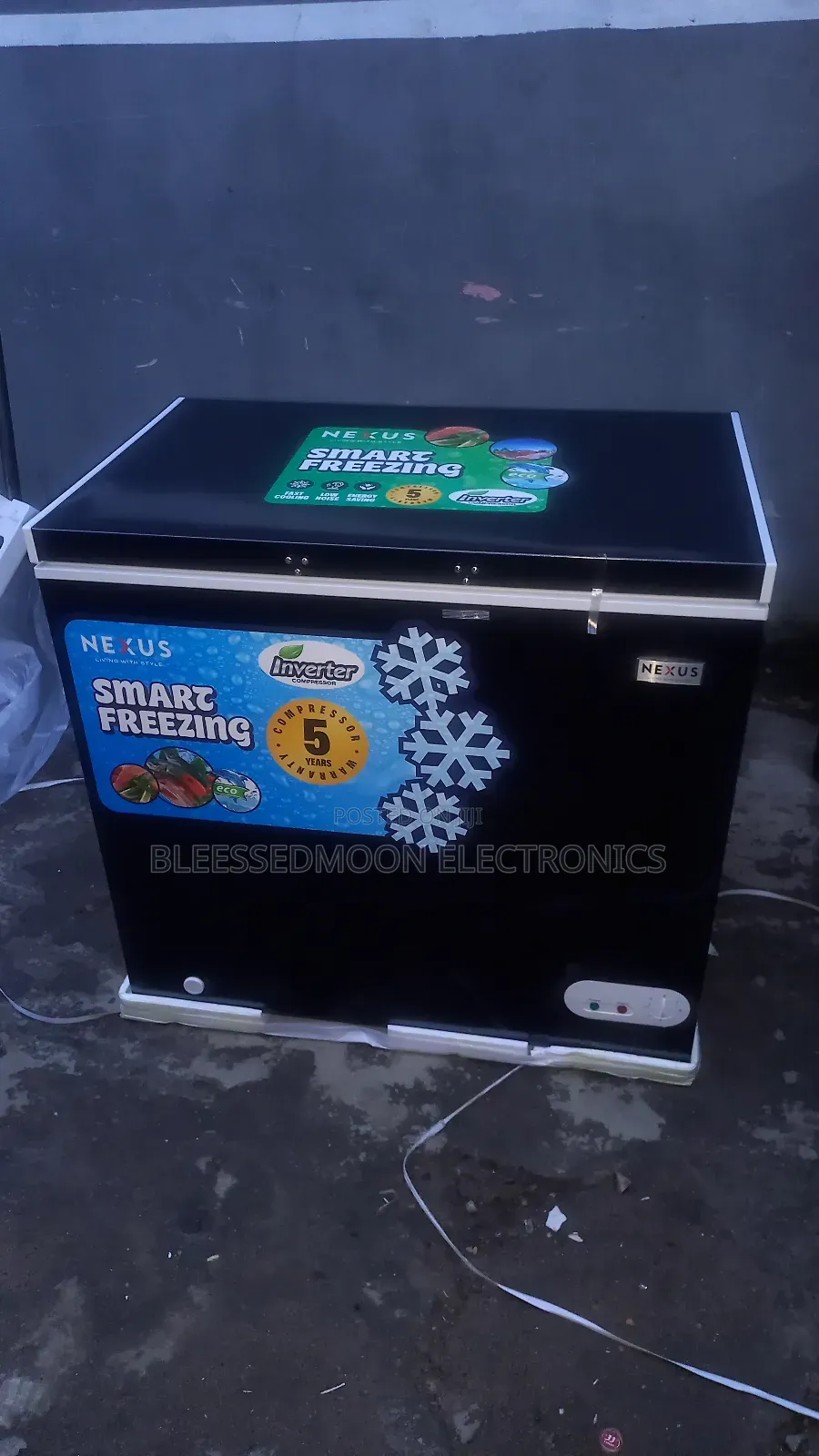 Nexus Inverter Chest Freezer 300liters 10 Years Company Warranty