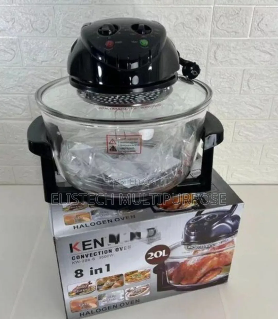 Ambiano 20l 8-in-1 Convection Halogen Oven (3500w)