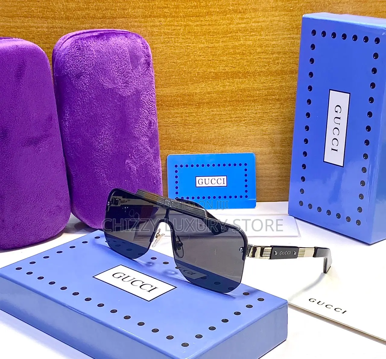 Gucci Quality Luxury Men Sunglasses