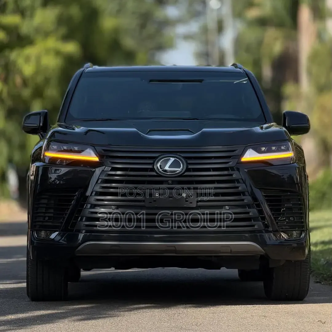 New Lexus LX 600 2025 Black