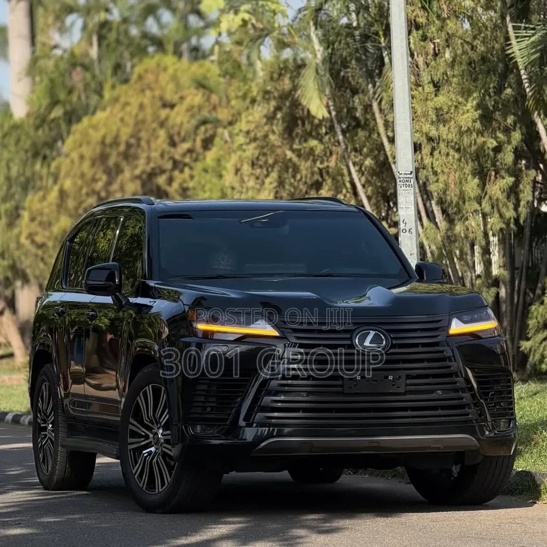 New Lexus LX 600 2025 Black