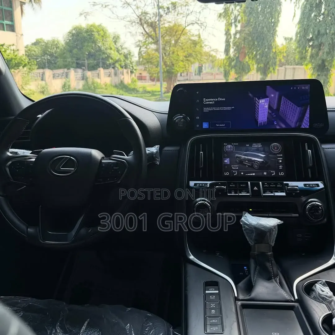 New Lexus LX 600 2025 Black
