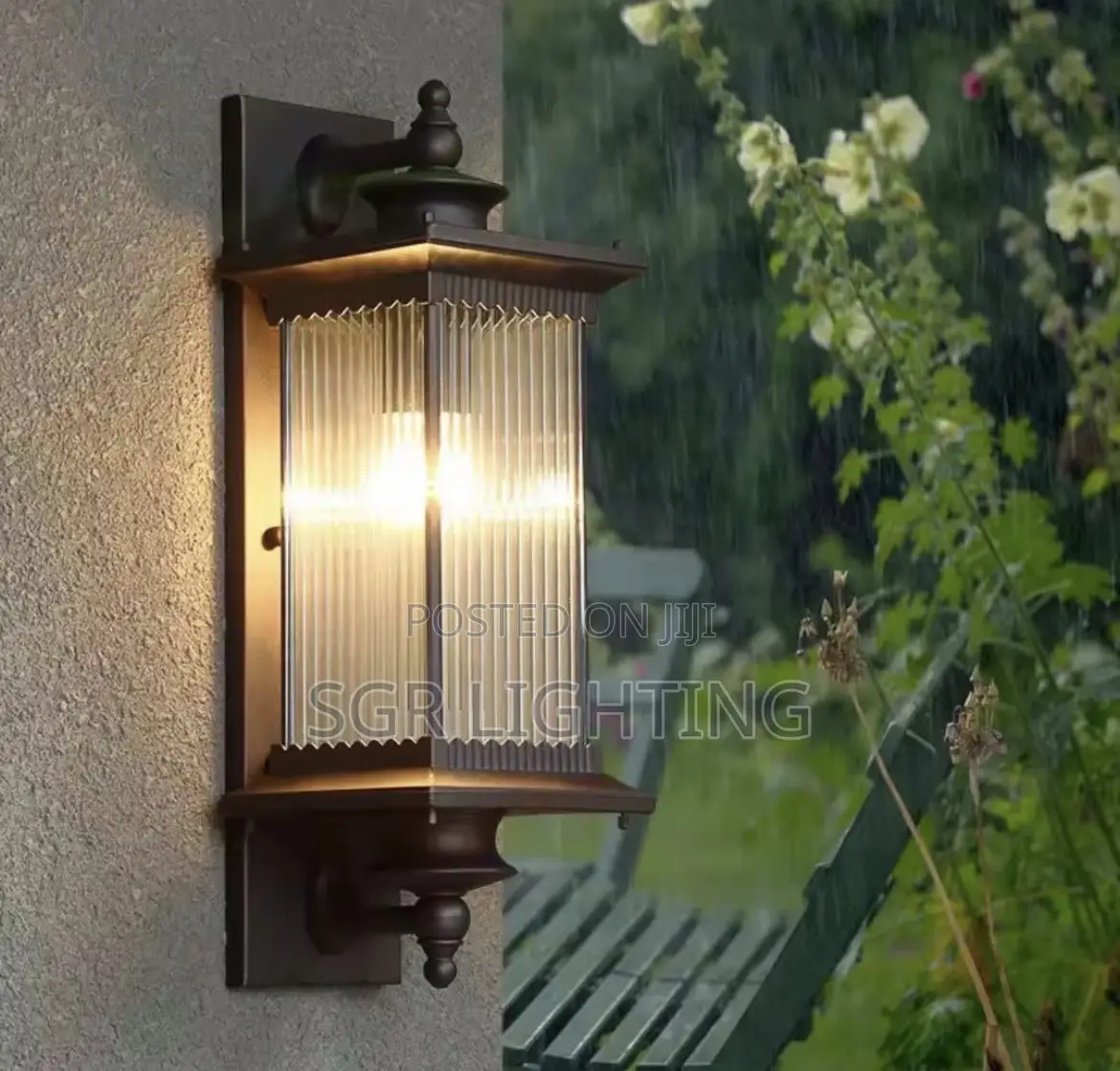 Retro Waterproof Outdoor Wall Lamp European Balcony Villa Garden Wall