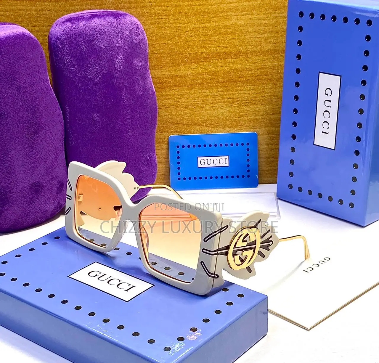 Gucci Quality Luxury Ladies Fashion Sunglasses