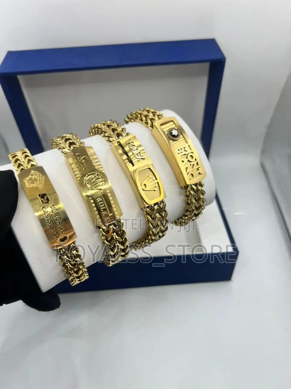 Non-Tarnish Gold Plated Men’S Bracelet Hand Chain
