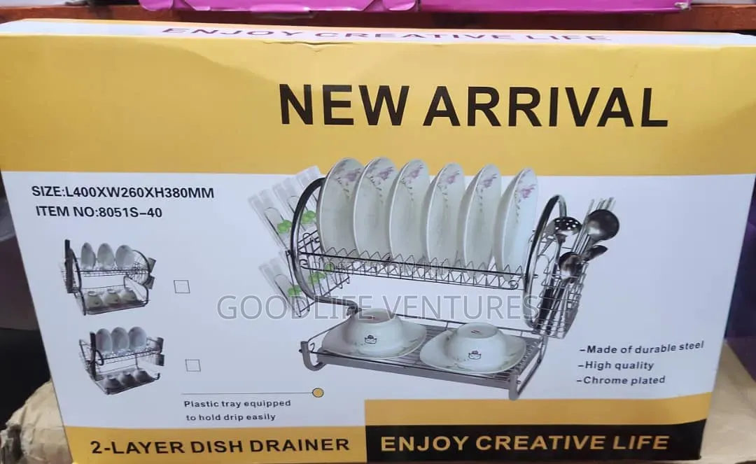 2 Layer Dish Drainer