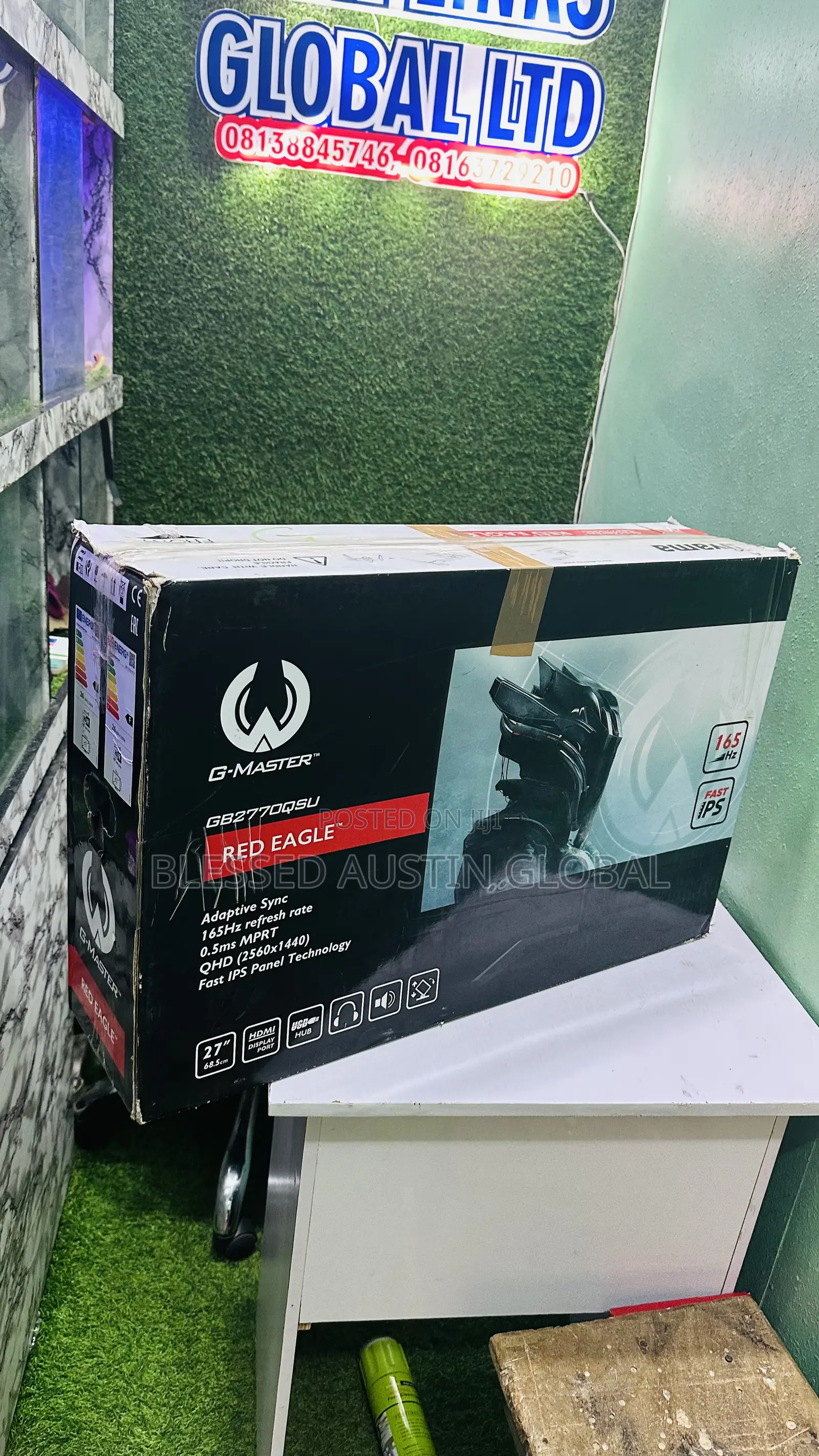 Brand New 27 Inches Frameless Gaming Monitor