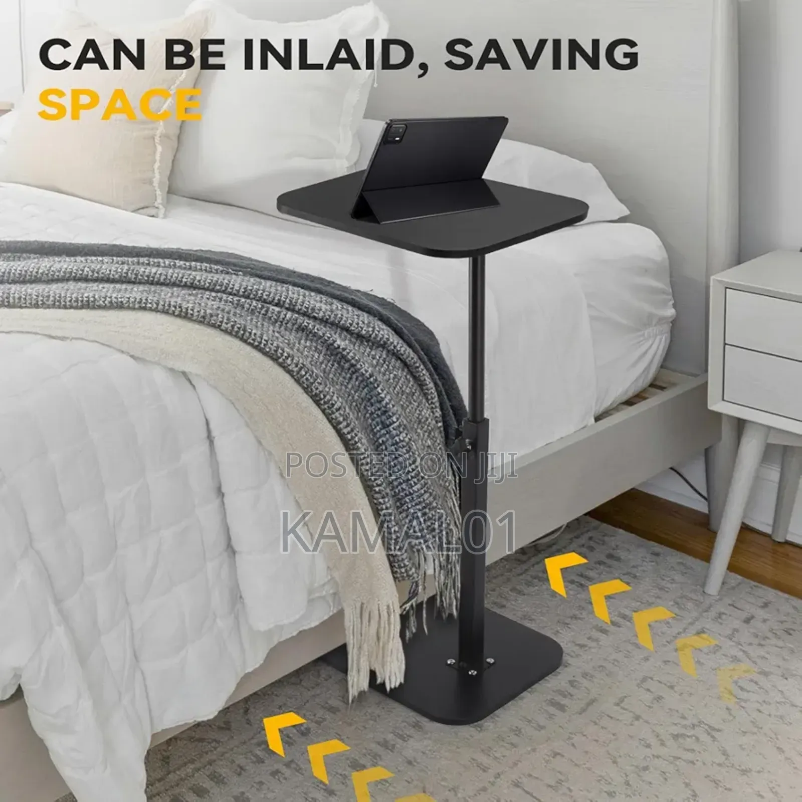 Adjustable Laptop Table Height 360° Rotating Desktop Modern