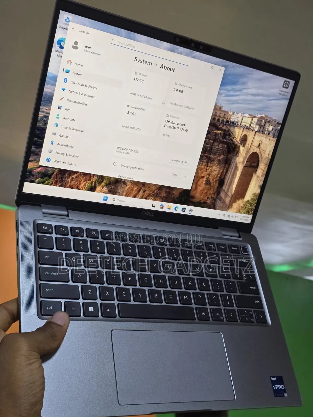 Laptop Dell Latitude 7440 32GB Intel Core i7 SSD 512GB