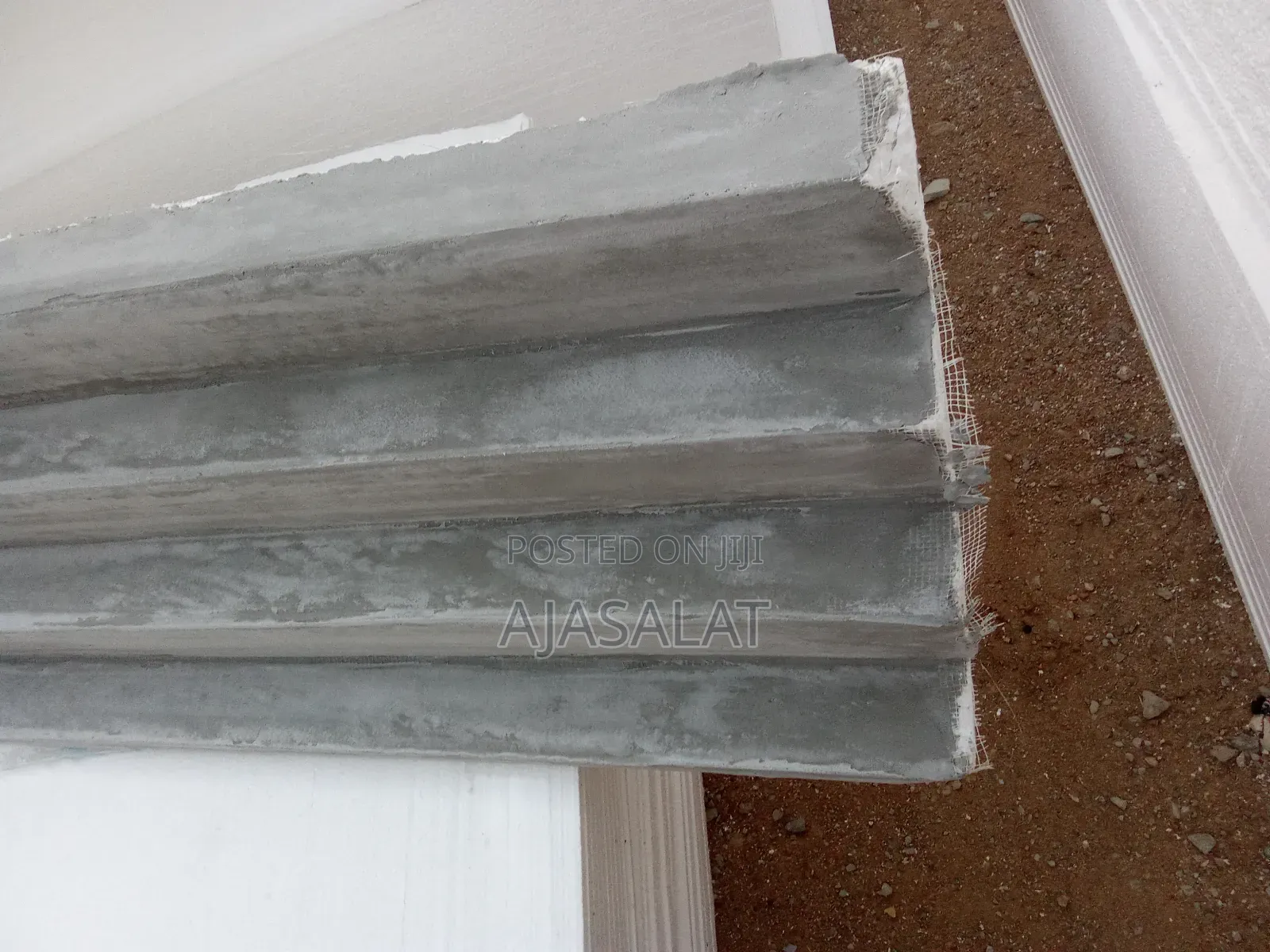 Polystyrene Parapet and Board