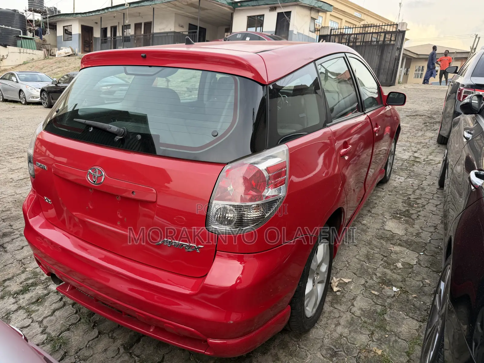 Toyota Matrix XR Hatchback AWD (1.8L 4cyl 4A) 2005 Red
