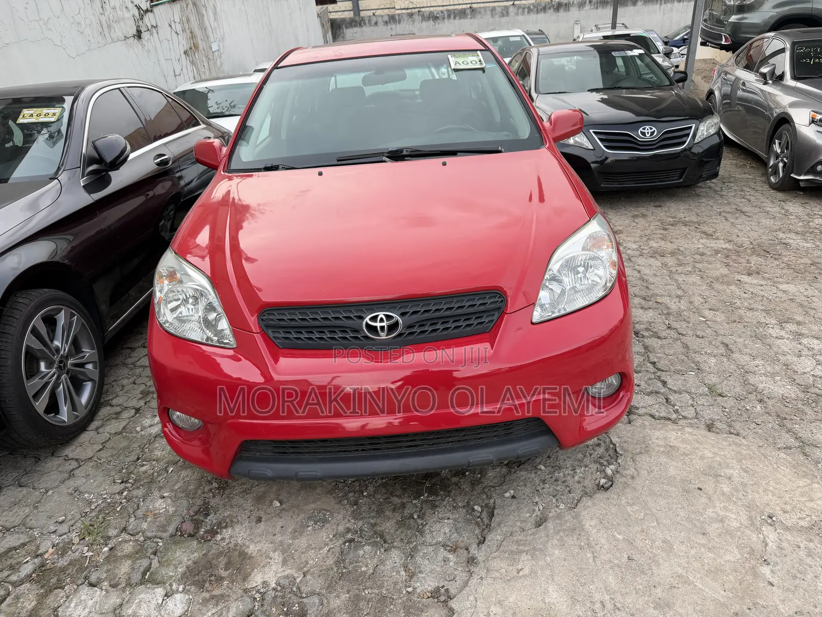 Toyota Matrix XR Hatchback AWD (1.8L 4cyl 4A) 2005 Red