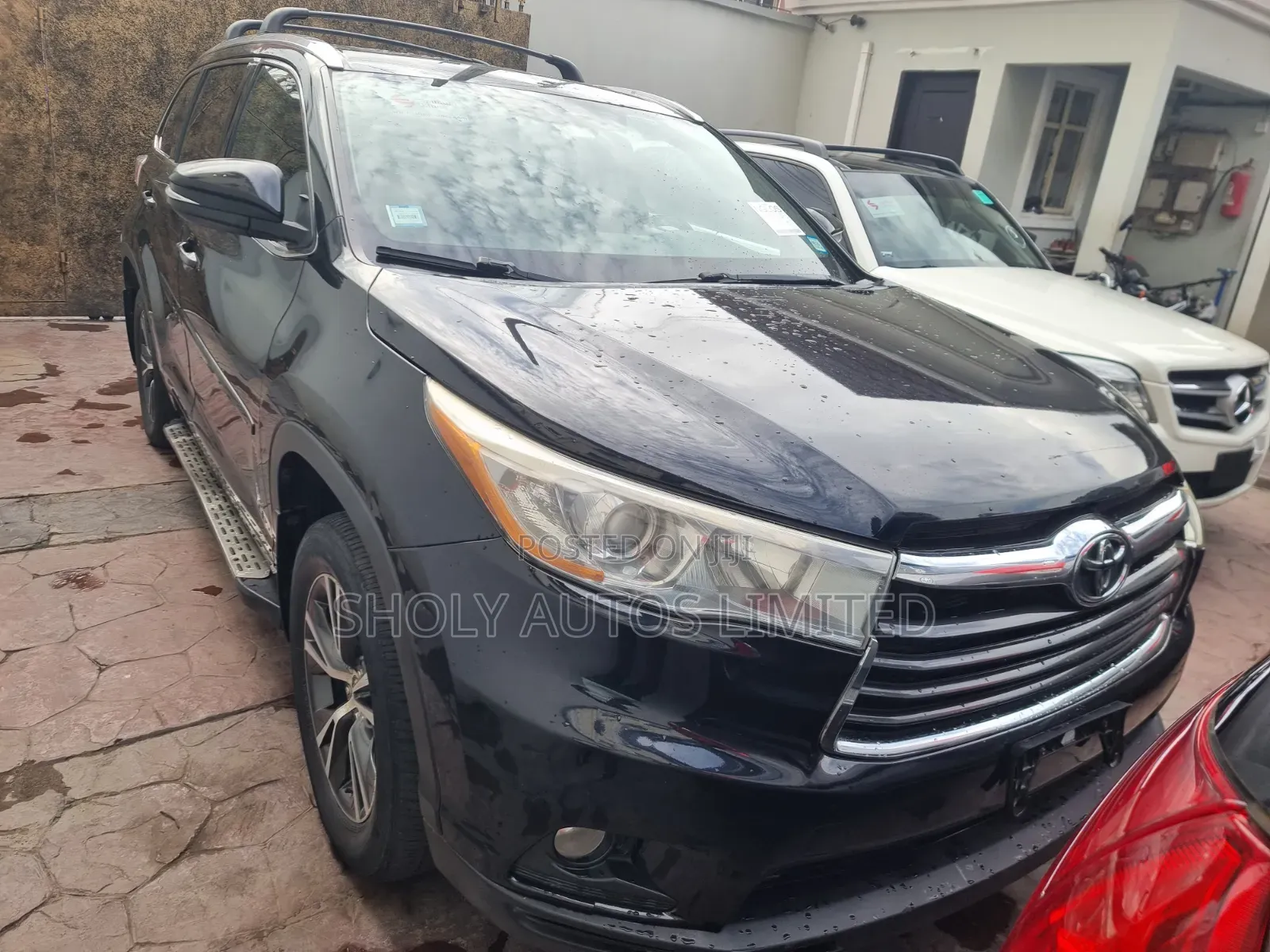 Toyota Highlander XLE V6 4x2 (3.5L 6cyl 6A) 2016 Black