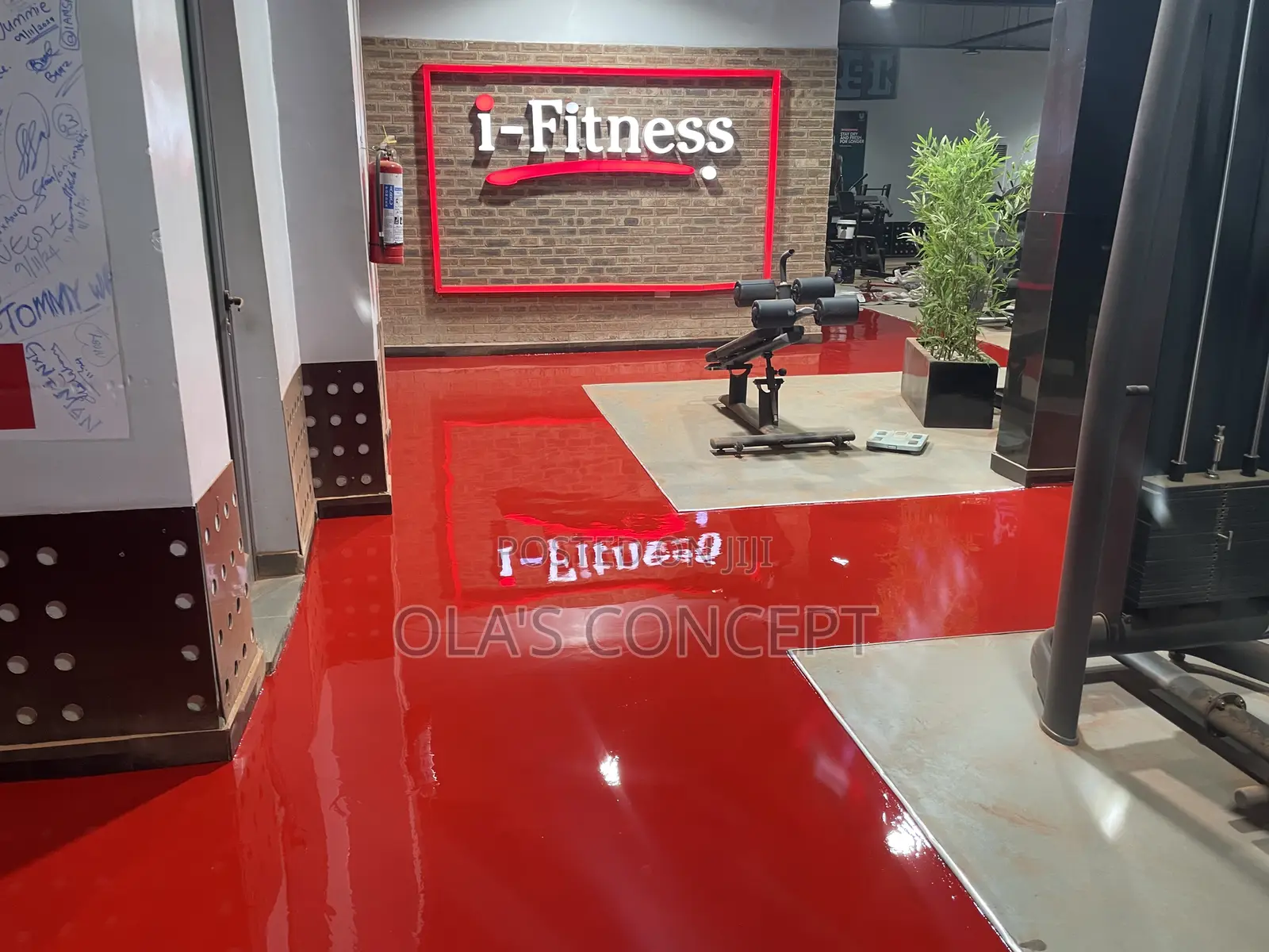Modern Industrial Epoxy Flooring